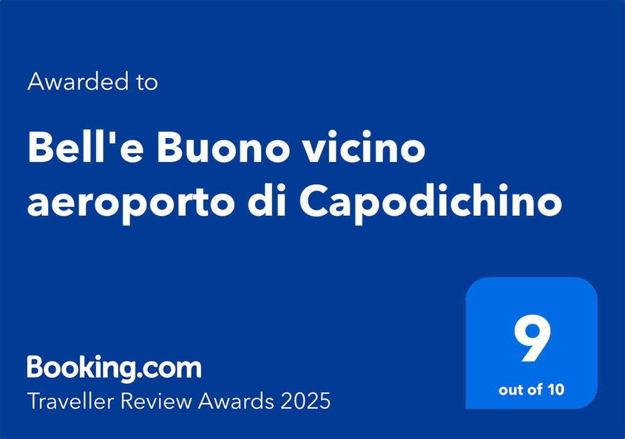Villa Bell'E Buono Vicino Aeroporto Di Capodichino Neapel Exterior foto